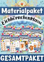 Vorschau - Arbeitsblätter - Materialpaket: Eichhörnchenklasse | Gesamtpaket - Deckblatt