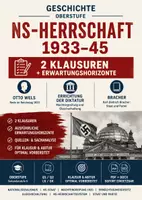 Vorschau - Klassenarbeiten - NS-Herrschaft 1933–45 – 2 Klausuren + EWH - Deckblatt