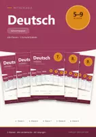 Vorschau - Arbeitsblätter - Deutsch Mittelschule Klasse 5–9 - Gesamtpaket alle Klassen - Deckblatt
