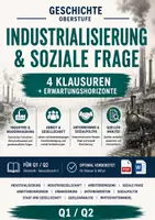 Vorschau - Klassenarbeiten - Industrialisierung – 4 Klausuren + EWH - Deckblatt