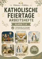 Vorschau - Arbeitsblätter - Katholische Feiertage Arbeitshefte Klasse 7–8 - Deckblatt