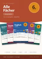 Vorschau - Arbeitsblätter - Mittelschule Klasse 6 - Komplettpaket alle Fächer + Diagnosetests - Deckblatt