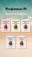Aperçu - Préparation de séance / Séance complète - Les progressions de la P1 pour CP, CE1, CE2, CM1 et CM2 - Page de couverture