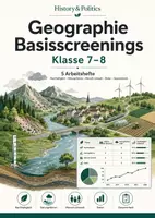Vorschau - Arbeitsblätter - Geographie Basisscreenings Klasse 7–8 - Deckblatt