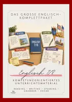 Vorschau - Unterrichtsreihen - Wachsendes Englisch-Komplettpaket 7/8 | Kompetenzorientiertes Unterrichtsmaterial für Reading, Writing, Speaking, Grammar & Vocabulary - Deckblatt