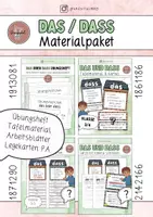 Vorschau - Arbeitsblätter - das / dass - Materialpaket - Deckblatt