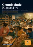Vorschau - Unterrichtsreihen - Grundschule Klasse 2–4 XXL – Diagnostik, Werkstätten, Lesespur & Sachunterricht | 159 Seiten - Deckblatt