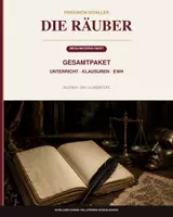 Vorschau - Stundenentwürfe - Friedrich Schiller: Die Räuber – Mega-Materialpaket | Unterricht, Klausuren & EWH - Deckblatt
