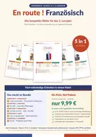 Vorschau - Arbeitsblätter - Französisch 2. Lernjahr – Materialpaket - Deckblatt