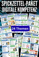 Vorschau - Poster - Materialpaket Medienbildung & digitale Kompetenz - Merkblätter zu Internet, Social Media, KI & Computer - Deckblatt