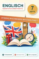 Vorschau - Unterrichtsreihen - Englisch Oberstufe Paket – 7 Arbeitshefte: Essay, Mediation & Landeskunde - Deckblatt