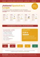 Vorschau - Unterrichtsreihen - Spanisch 1. Lernjahr – Materialpaket Adelante - Deckblatt