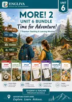 Vorschau - Stundenentwürfe - ENGLIVA BUNDLE: Unit 6 · Time for adventure (MORE! 2, LP 2023) – Komplettpaket - Deckblatt
