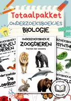 Voorbeeld - Materiaaalpakket - Onderzoeksboekjes - Biologie - Voorblad