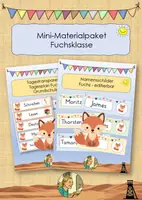 Vorschau - Bildkarten - Mini-Materialpaket Fuchsklasse - Deckblatt