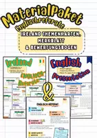 Vorschau - Arbeitsblätter - Materialpaket IRELAND Englischreferate/Speaking + Merkblatt + Bewertungsbogen - Deckblatt