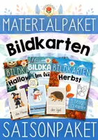 Vorschau - Bildkarten - Materialpaket: Bildkarten | Saisonpaket - Deckblatt