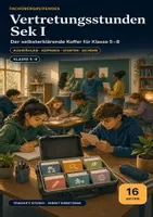 Vorschau - Unterrichtsreihen - Klassenleitung Sek I – Komplett-Set Klasse 5–8: Vertretung, Verwaltung, Sitzordnung, Mobbing-Prävention & Schuljahresabschluss - Deckblatt