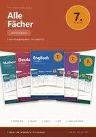 Vorschau - Arbeitsblätter - Mittelschule Klasse 7 - Komplettpaket alle Fächer - Deckblatt