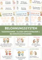 Vorschau - Fördermaterial/Inklusion - Soziales Lernen & Klassenmanagement Grundschule – Klassenchallenge mit 16 Tagesmissionen & Belohnungssystem mit 24 Klassenbelohnungen - Deckblatt