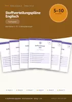 Vorschau - Lehrpläne/Lehrermaterial - Stoffverteilungspläne Englisch RS 5-10 - Deckblatt