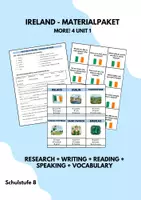 Vorschau - Spiele - WELCOME TO IRELAND Materialpaket (More! 4 Unit 1) Dublin - Deckblatt