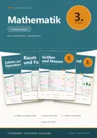 Vorschau - Arbeitsblätter - Mathematik 3 Grundschule - Komplettpaket (alle Lernbereiche) - Deckblatt