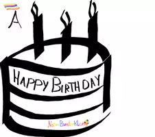 Vorschau - Arbeitsblätter - (A) Kinderlieder zum Geburtstag in Farbschema Rainbow A - Materialpaket Singen, Blockflöte, Glockenspiel - Deckblatt