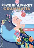 Vorschau - Unterrichtsreihen - Materialpaket GRAMMATIK durch das Jahr - Deckblatt