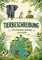 Vorschau - Arbeitsblätter - Tierbeschreibung - Deckblatt