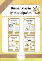 Vorschau - Poster - Materialpaket Klassentier Biene/ Bienenklasse - Deckblatt