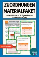 Vorschau - Arbeitsblätter - Materialpaket Zuordnungen - Deckblatt