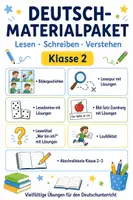 Vorschau - Arbeitsblätter - Großes Deutsch-Materialpaket – Lesen, Schreiben und Verstehen in Klasse 2 - Deckblatt
