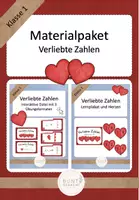 Vorschau - Poster - Verliebte Zahlen Materialpaket - Deckblatt