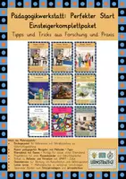 Vorschau - Stundenentwürfe - Einsteigerkomplettpaket für dein Referendariat - Deckblatt