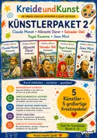 Vorschau - Stundenentwürfe - KÜNSTLER - PAKET 2 - 5 KÜNSTLER-PAKETE - qlixu - Deckblatt