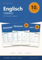 Vorschau - Arbeitsblätter - Englisch 10 Realschule - Komplettpaket + Lernzielkontrollen - Deckblatt