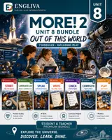 Vorschau - Stundenentwürfe - ENGLIVA BUNDLE: Unit 8 · Out of this world (MORE! 2, LP 2023) – Komplettpaket - Deckblatt