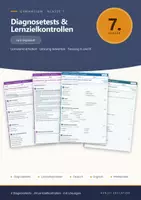Vorschau - Test - Gymnasium Klasse 7 – Diagnosetests & Lernzielkontrollen - Deckblatt