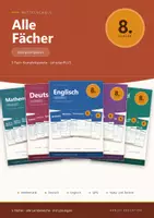 Vorschau - Arbeitsblätter - Mittelschule Klasse 8 - Komplettpaket alle Fächer - Deckblatt