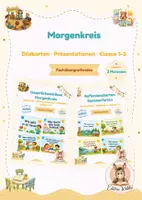 Vorschau - Präsentationen/Tafelbilder - Morgenkreis Moderation - Deckblatt