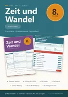 Vorschau - Arbeitsblätter - GPG 8 Zeit und Wandel + Erarbeitungstexte - Deckblatt