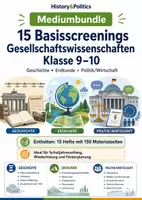 Vorschau - Arbeitsblätter - 15 Basisscreenings Gesellschaftswissenschaften Klasse 9–10 - Deckblatt