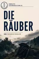 Vorschau - Stundenentwürfe - Die Räuber (Friedrich Schiller) – Komplettpaket für die Oberstufe: alle Materialien mit Lösungen - Deckblatt