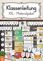 Vorschau - Arbeitsblätter - Klassenleitung Klassenraum Classroom Management - Deckblatt