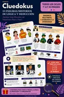 Vista previa - Unidades / Secuencias / Situaciones de Aprendizaje - PACK 15 fichas Misterio CON SOLUCIONES! CLUEDOKU/MURDOKU(Todos los ciclos 1º-6º)Lógica, Deducción - Portada
