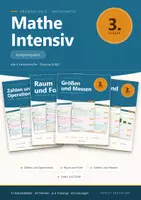 Vorschau - Arbeitsblätter - Mathe Intensiv 3. Klasse - Komplettpaket (alle Lernbereiche) - Deckblatt