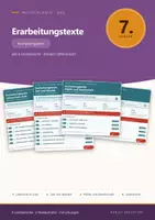 Vorschau - Arbeitsblätter - GPG 7 Mittelschule - Erarbeitungstexte Komplettpaket (alle Lernbereiche) - Deckblatt
