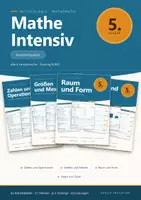 Vorschau - Arbeitsblätter - Mathe Intensiv 5. Klasse - Komplettpaket (alle Lernbereiche) - Deckblatt