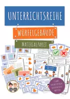 Vorschau - Stundenentwürfe - Unterrichtsreihe: Würfelgebäude – Komplettpaket | Mathematik Grundschule Klasse 2–3 - Deckblatt
